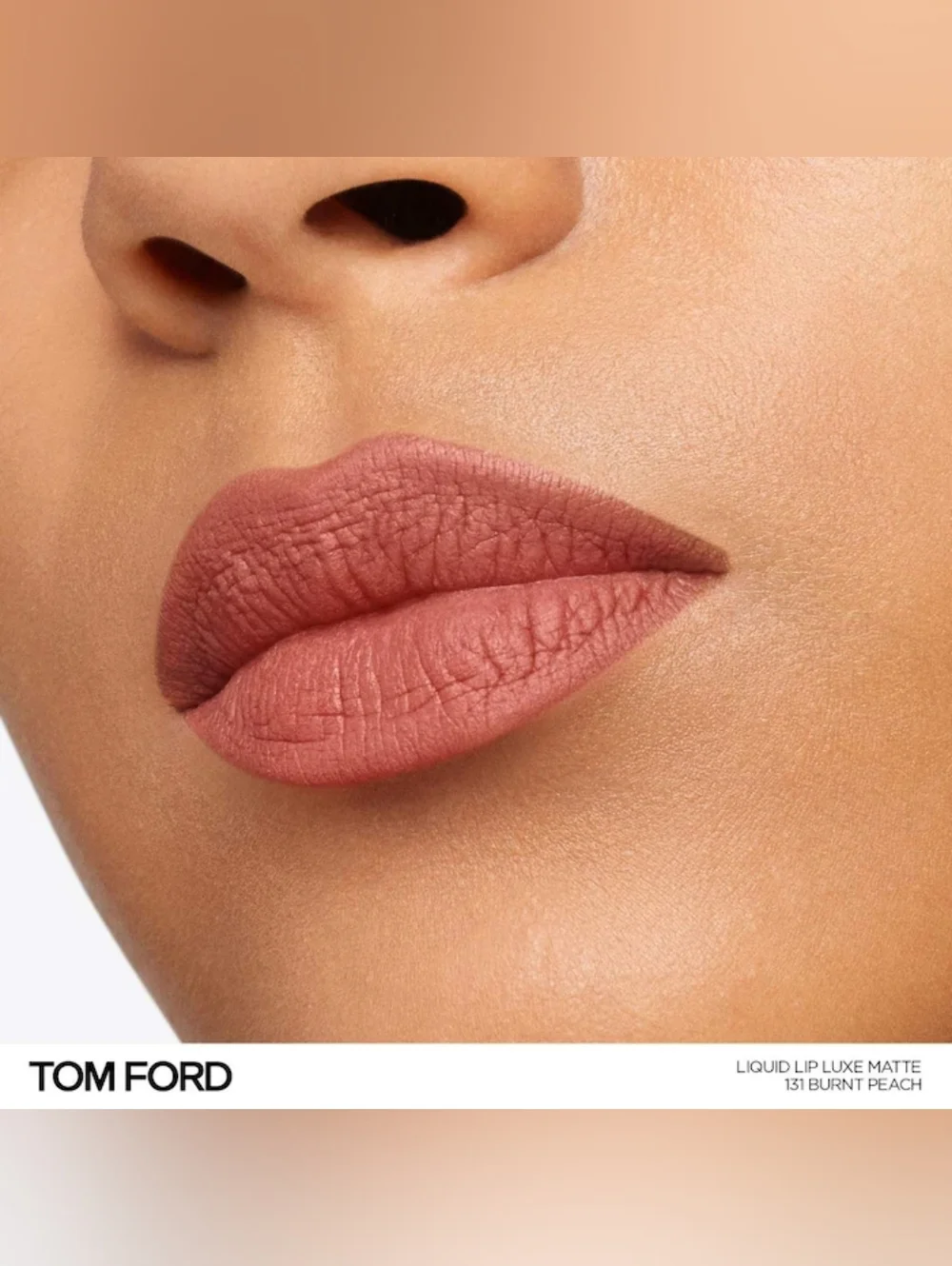 Burnt Peach 131 Tom Ford Liquid Lip Luxe Matte Lipstick Brand New In Box